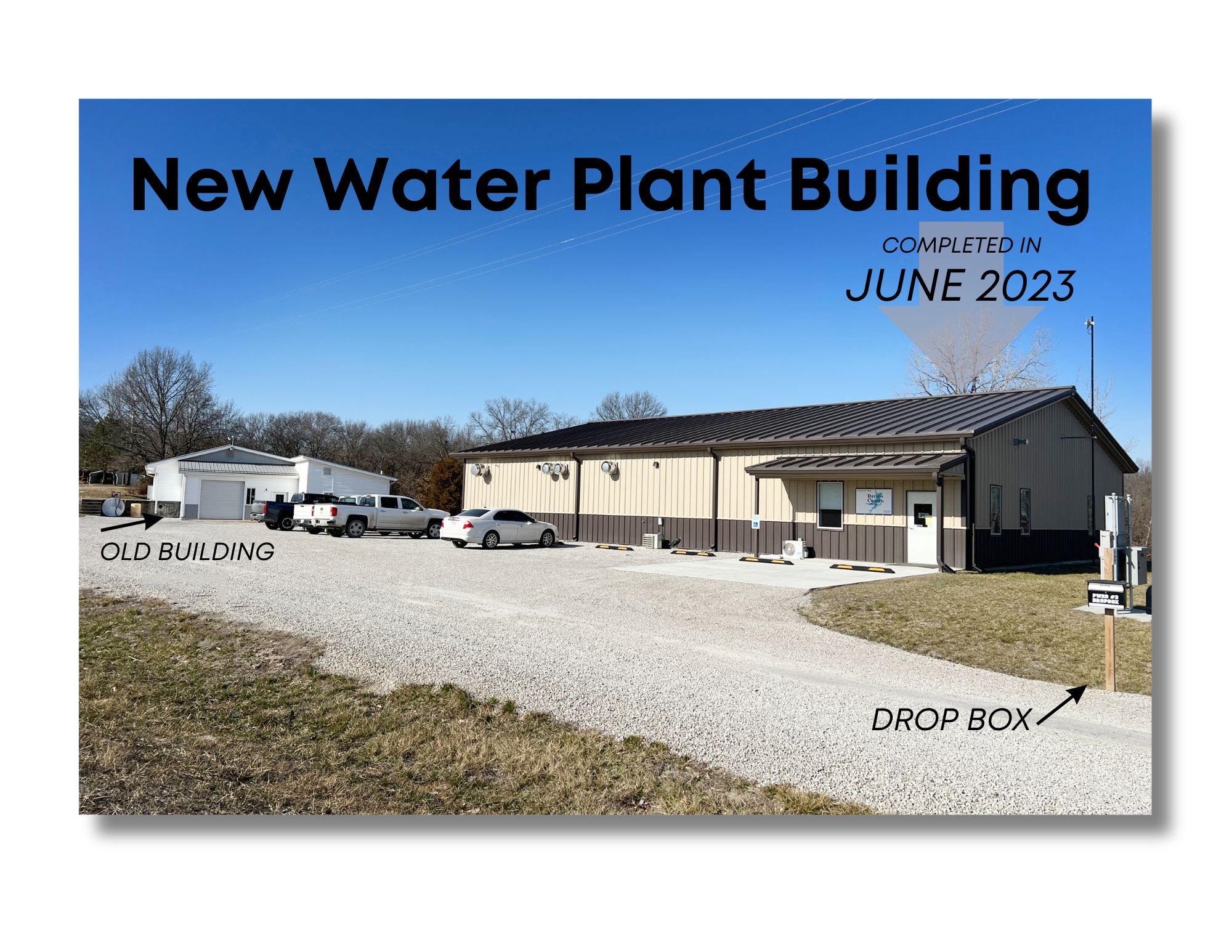 New Water Plant Building 2023